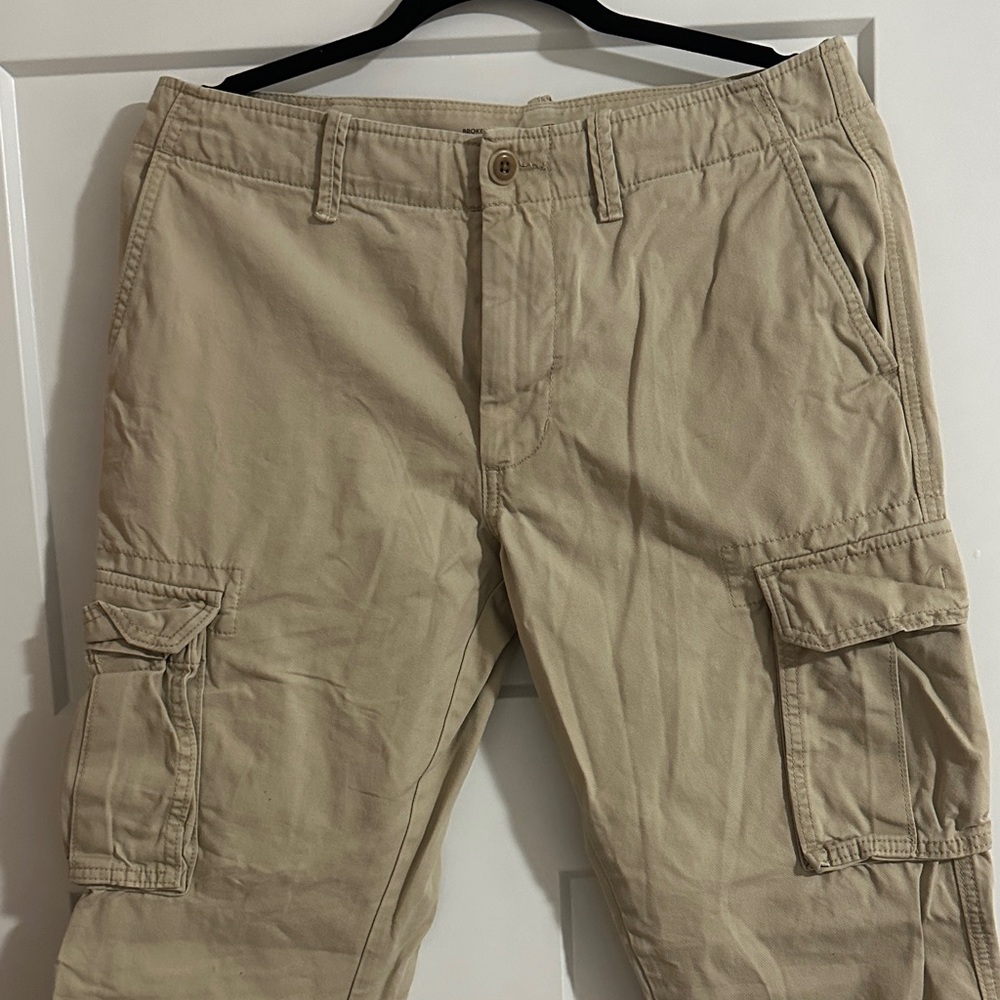 Old Navy Khaki Cargo Pants